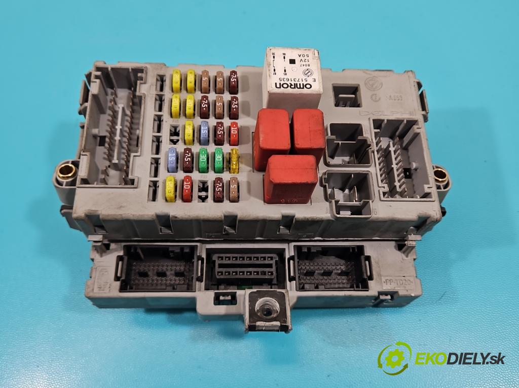 Fiat Bravo II 2007-2014 1.6 jtd 90 hp manual 66 kW 1598 cm3 5- skříňka pojistková 51786512 (Pojistkové skříňky)