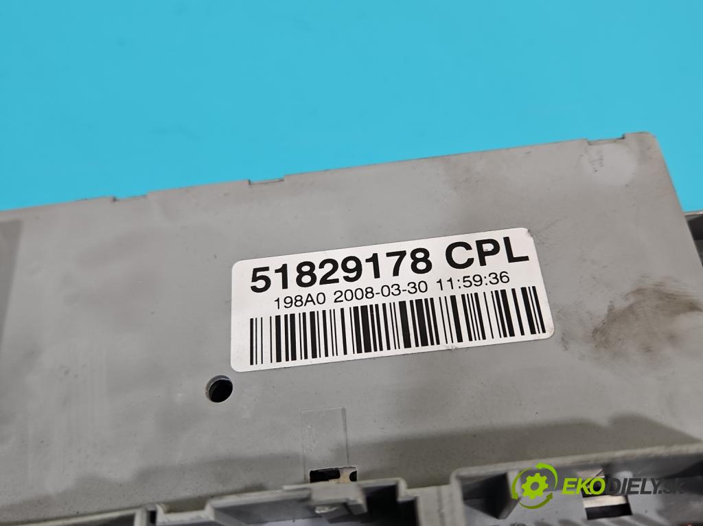 Fiat Bravo II 2007-2014 1.6 jtd 90 hp manual 66 kW 1598 cm3 5- skříňka pojistková 51786512 (Pojistkové skříňky)