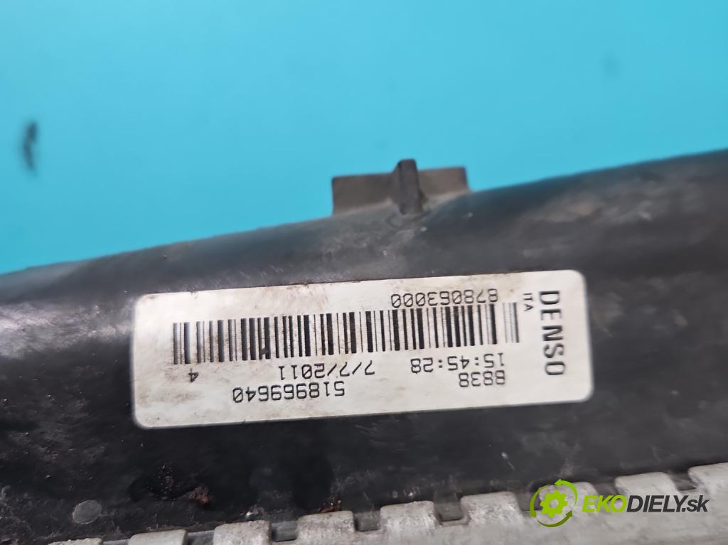 Fiat Bravo II 2007-2014 1.6 jtd 90 hp manual 66 kW 1598 cm3 5- Chladič vody 518969640 (Chladiče vody)