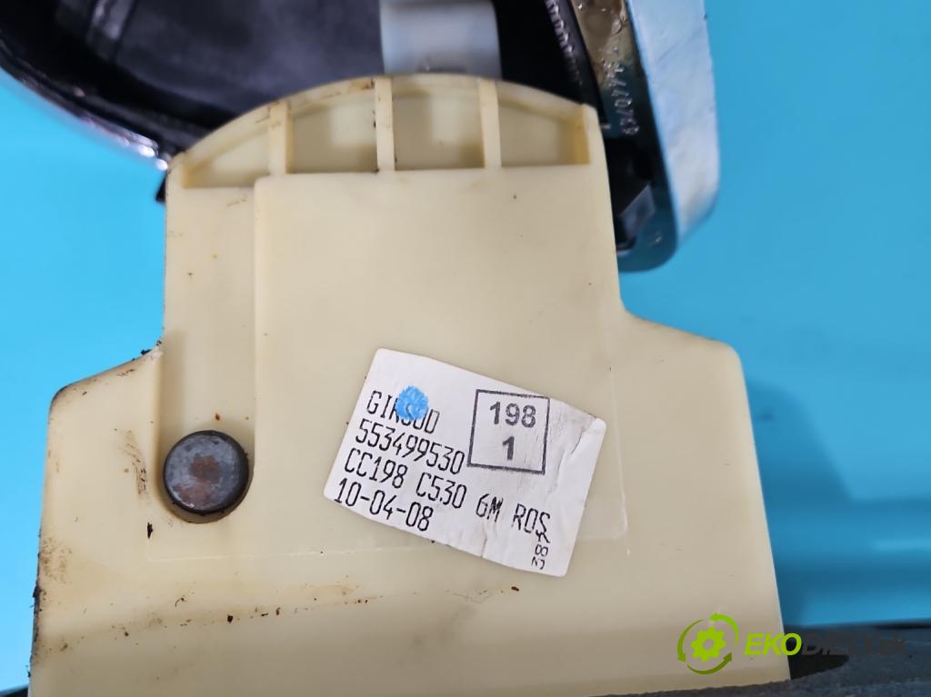 Fiat Bravo II 2007-2014 1.6 jtd 90 HP manual 66 kW 1598 cm3 5- Páka: Změny: stupeň,rýchlosť 553499530 (Rýchlostné páky / kulisy)