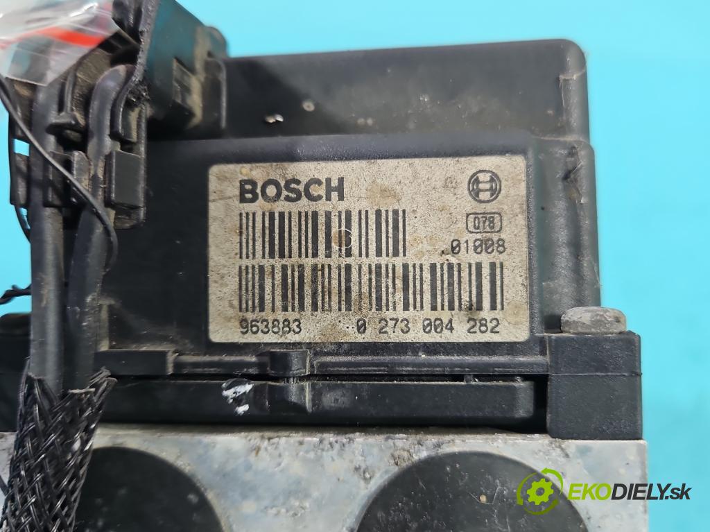 Audi A4 B5 1994-2001 1.6 8V 101 HP manual 74 kW 1595 cm3 5- čerpadlo abs 0273004282 (Pumpy ABS)