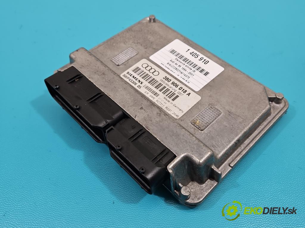 Audi A4 B5 1994-2001 1.6 8V 101 HP manual 74 kW 1595 cm3 5- riadiaca jednotka motora 3B0906018A