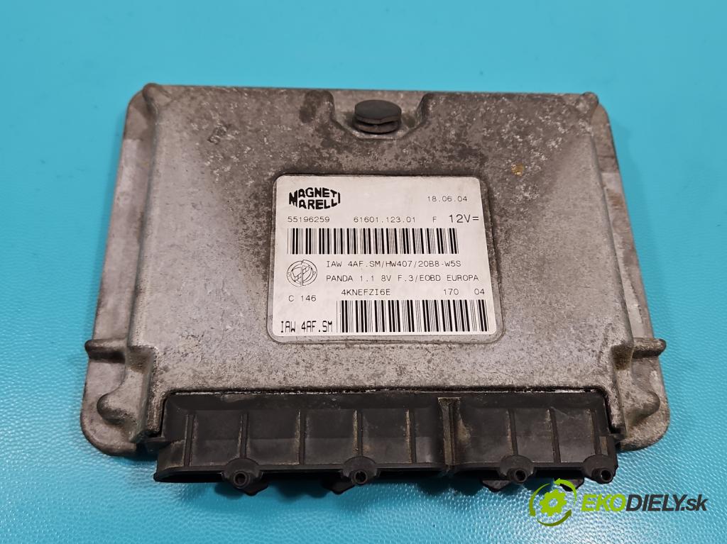 Fiat Panda II 2003-2012 1.1 54 HP manual 40 kW 1108 cm3 5- riadiaca jednotka motora 55196259