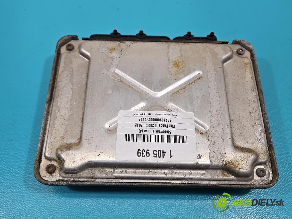 Fiat Panda II 2003-2012 1.1 54 HP manual 40 kW 1108 cm3 5- riadiaca jednotka motora 55196259