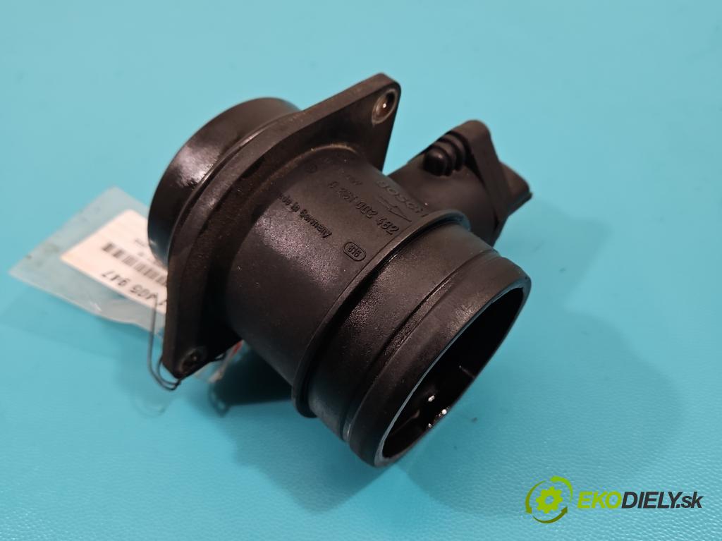 Honda Civic VII 2000-2006 1.7 citd 101 HP manual 74 kW 1686 cm3 5- průtokoměr: 0281002482 (Váhy vzduchu)