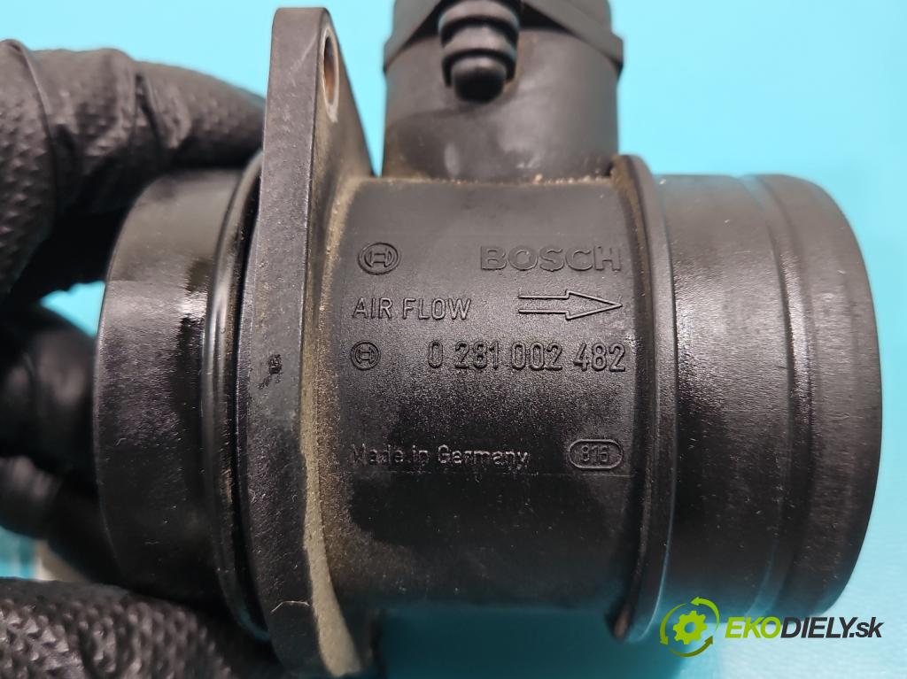 Honda Civic VII 2000-2006 1.7 citd 101 HP manual 74 kW 1686 cm3 5- průtokoměr: 0281002482 (Váhy vzduchu)