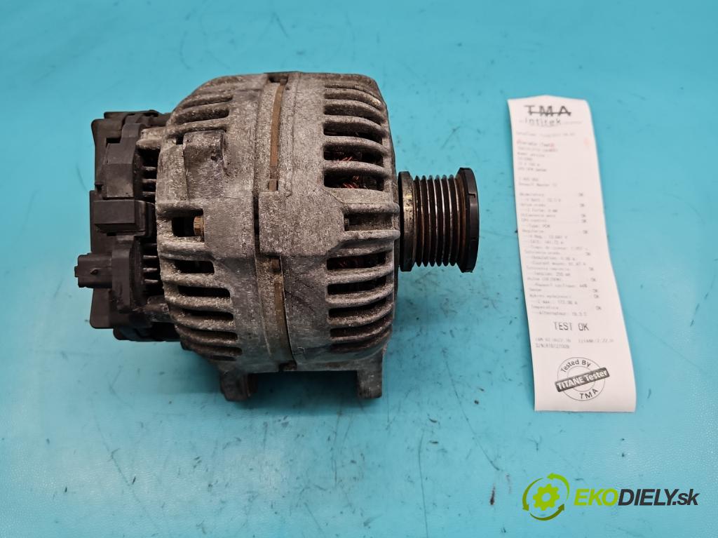 Renault Master II 1998-2010 2.5 dci 120 HP manual 88 kW 2499 cm3 5- Alternator 0124525044 (Alternátory)