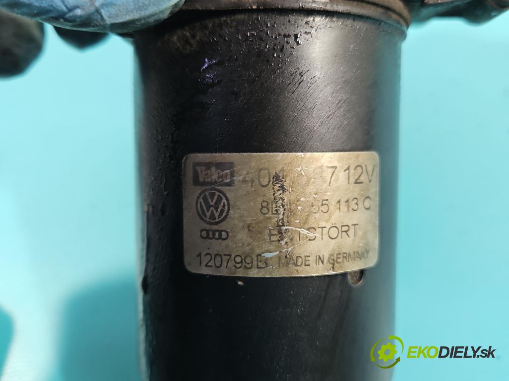 Audi A4 B5 1994-2001 1.6 8V 101 hp manual 74 kW 1595 cm3 5- motor stěračů přední 8D1955113C