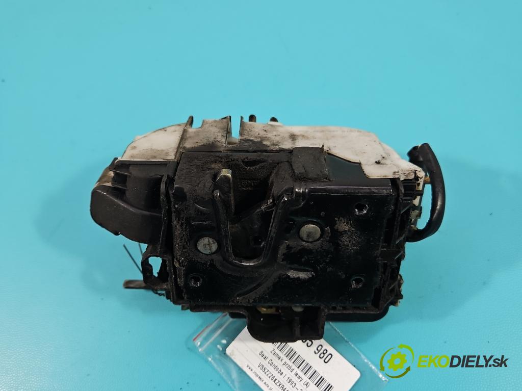 Seat Cordoba I 1993-2002 1.4 mpi 60 hp manual 44 kW 1390 cm3 4- zámek přední levý 6K4837015D