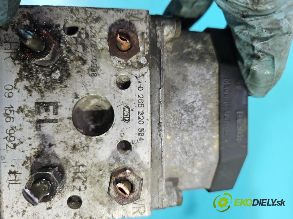 Opel Zafira A 1999-2005 1.8 16V 125 HP manual 92 kW 1796 cm3 5- čerpadlo abs 0273004517 (Pumpy ABS)