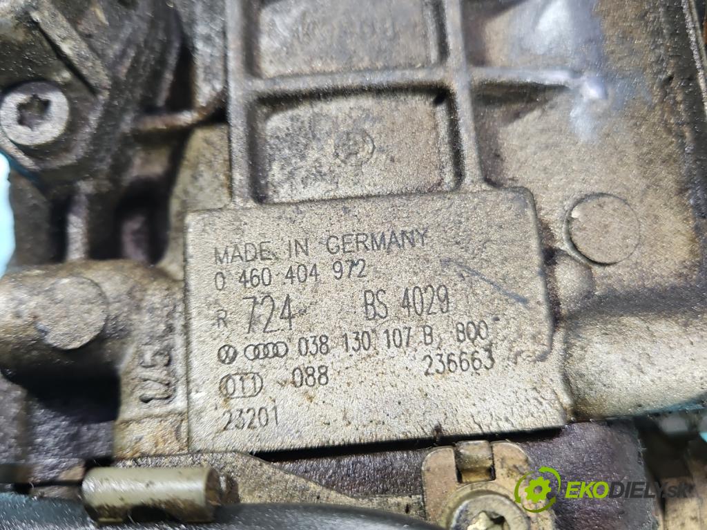 Seat Ibiza II 6K 1993-2002 1.9 sdi 68 HP manual 50 kW 1896 cm3 3- čerpadlo vstrekovacia 0460404972 (Vstrekovacie čerpadlá)