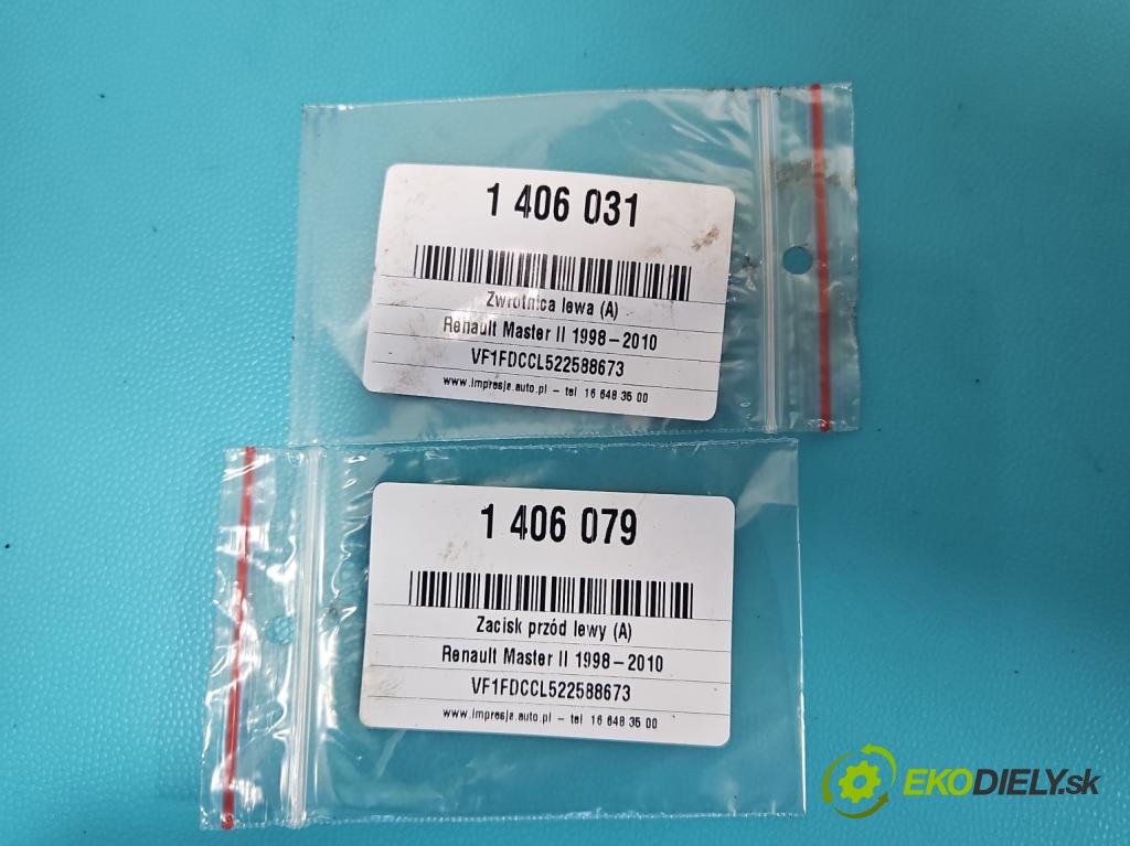 Renault Master II 1998-2010 2.8 dti 114 HP manual 84 kW 2799 cm3 5- náboj ľavé (Náboje)