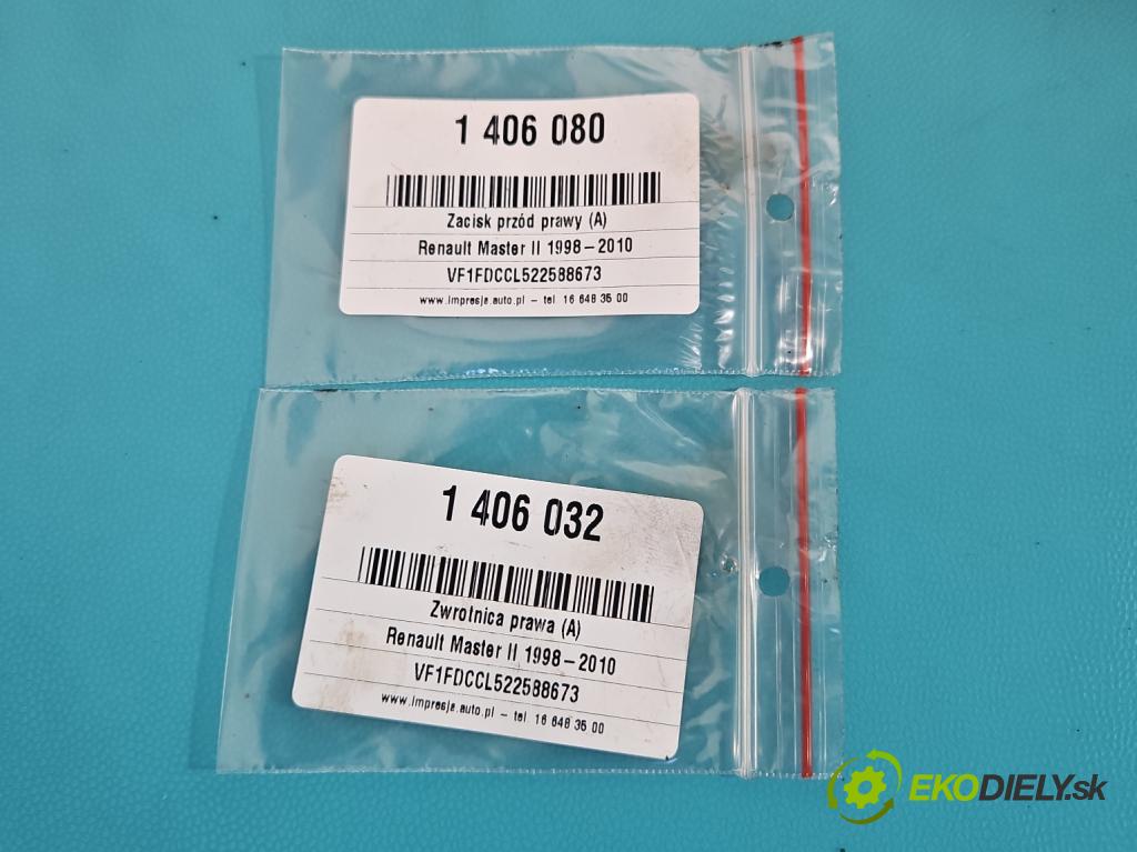 Renault Master II 1998-2010 2.8 dti 114 HP manual 84 kW 2799 cm3 5- náboj pravé  (Náboje)