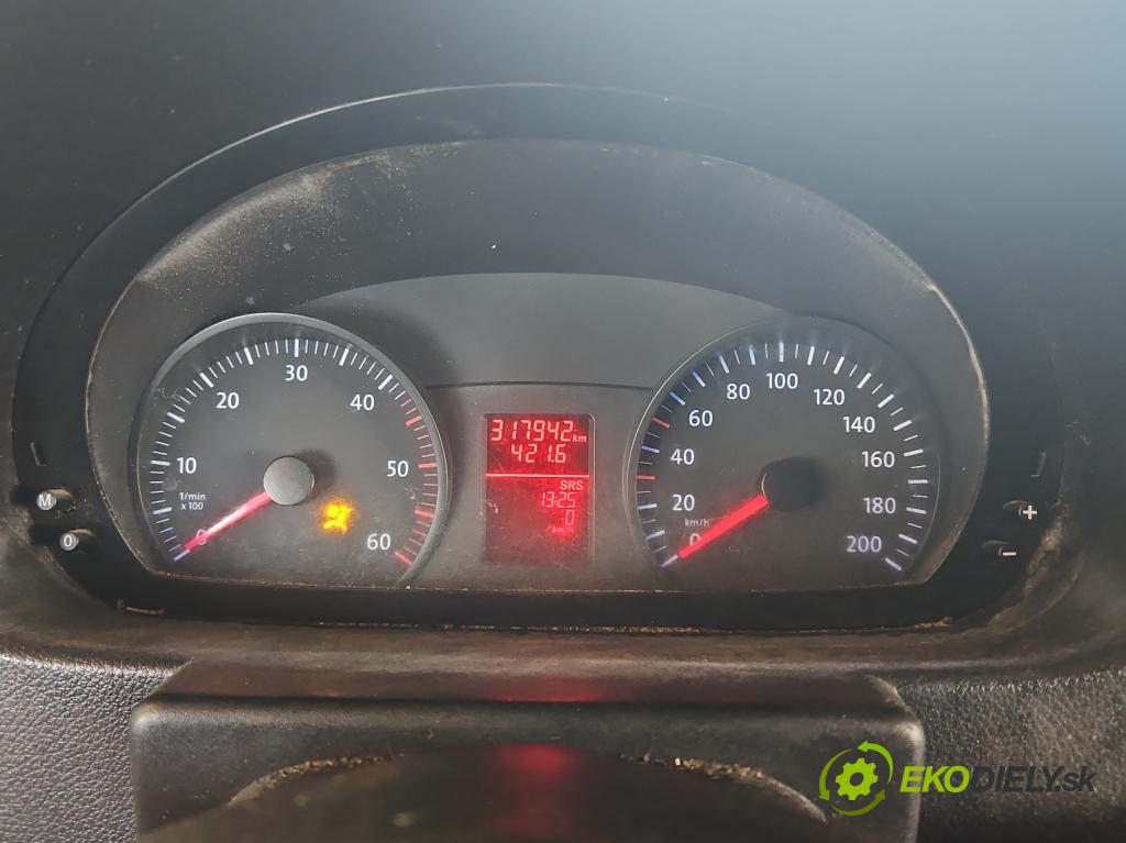 Vw Crafter 2006-2016 2.5 tdi 109 HP manual 80 kW 2461 cm3 5- prístrojovka/ budíky 2E0920844D (Prístrojové dosky, displeje)