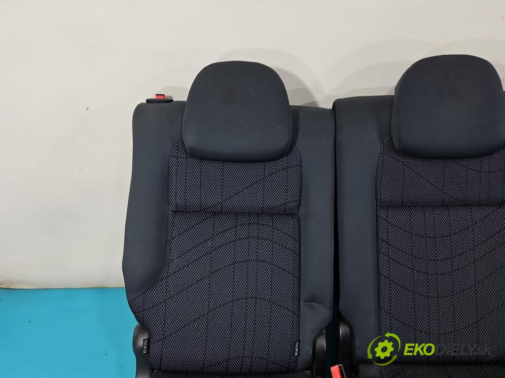 Peugeot Partner II 2008-2018 1.6 hdi 90 HP manual 66,2 kW 1560 cm3 5- Pohovka: zadné  (Sedačky, sedadlá)