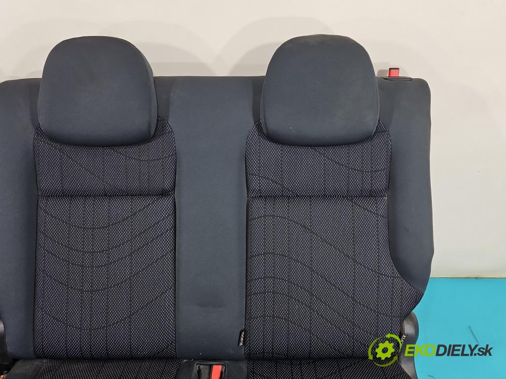 Peugeot Partner II 2008-2018 1.6 hdi 90 HP manual 66,2 kW 1560 cm3 5- Pohovka: zadné  (Sedačky, sedadlá)