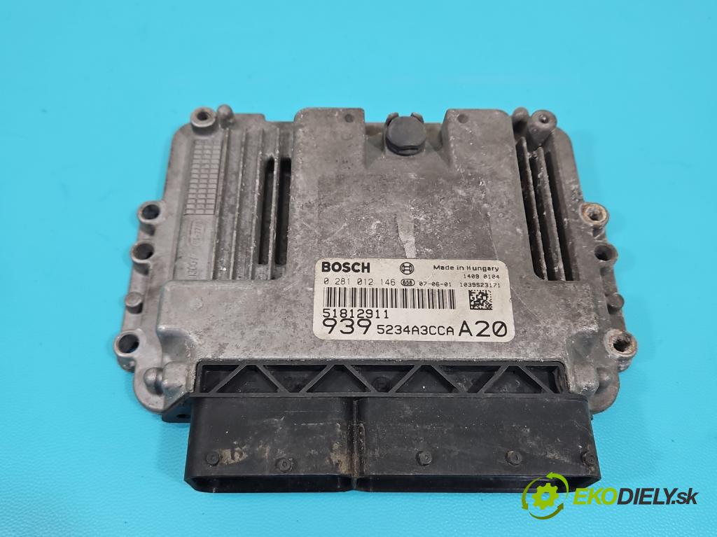 Alfa romeo 159 2.4 jtd 200 HP automatic 147 kW 2387 cm3 5- riadiaca jednotka motora 0281012146
