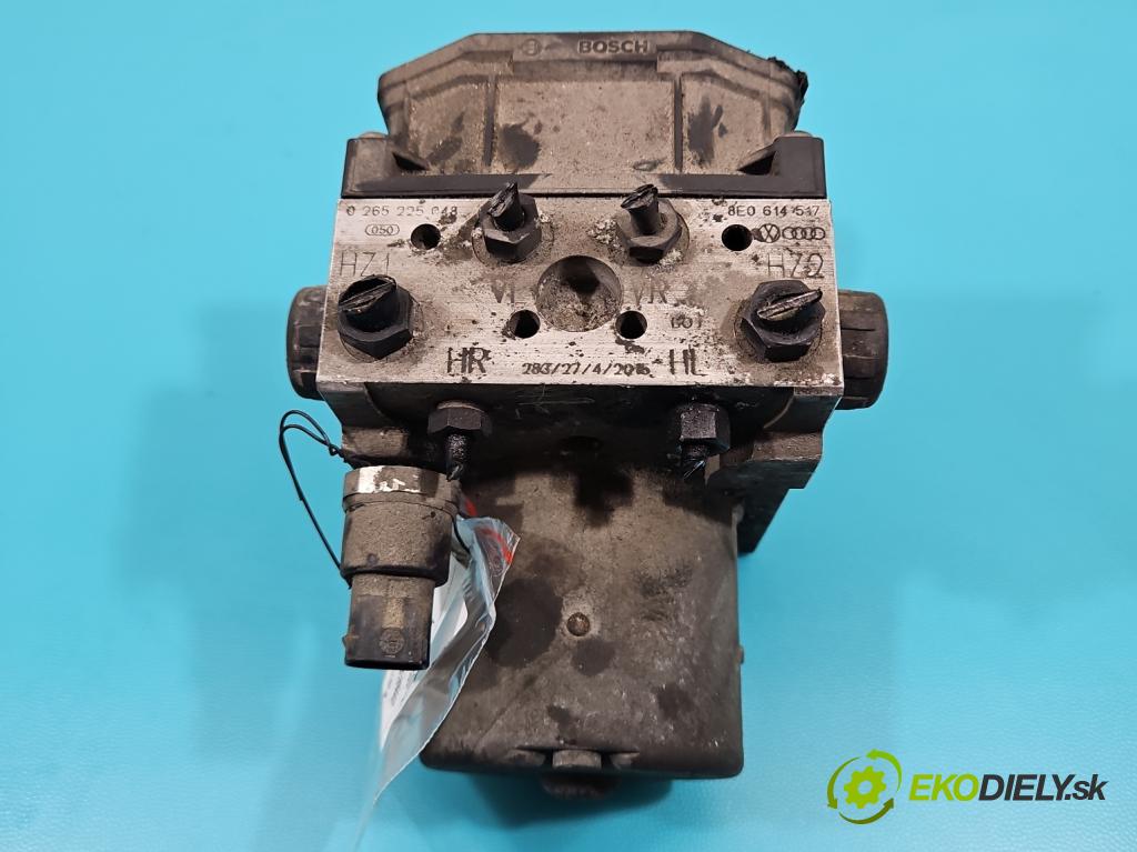 Audi A4 B6 2000-2004 1.9 tdi 131 HP manual 96 kW 1896 cm3 4- čerpadlo abs 8E0614517 (Pumpy ABS)