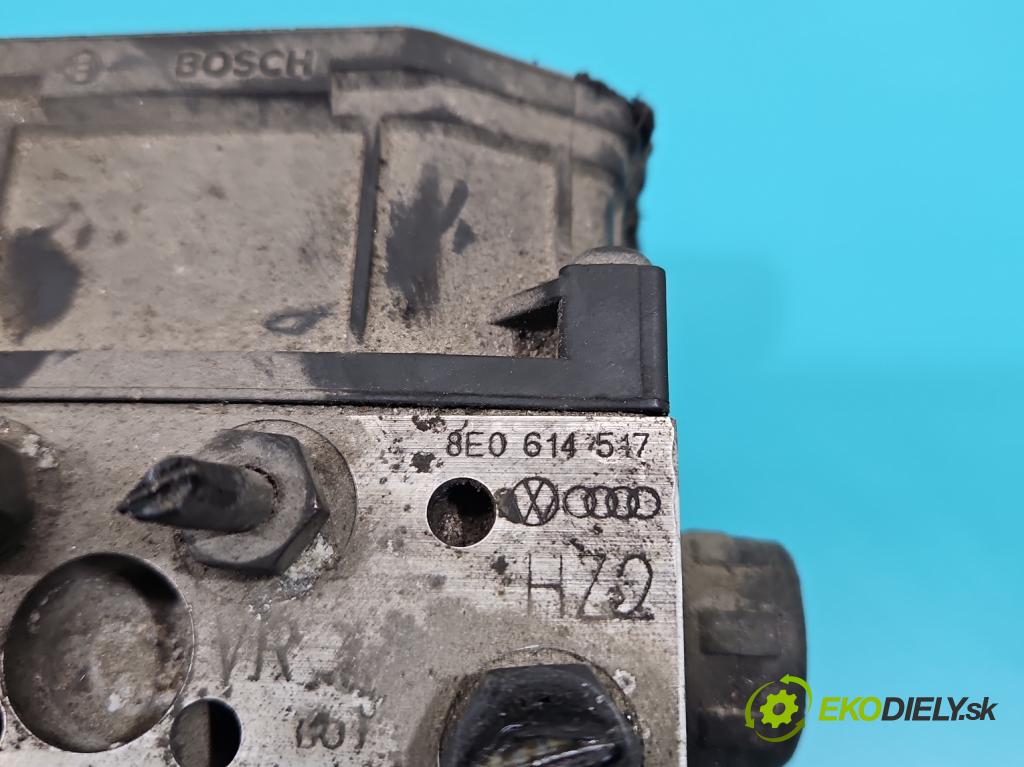 Audi A4 B6 2000-2004 1.9 tdi 131 HP manual 96 kW 1896 cm3 4- čerpadlo abs 8E0614517 (Pumpy ABS)