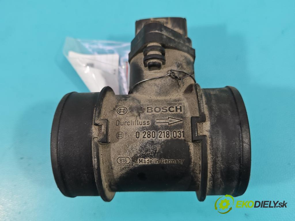 Opel Corsa C 2000-2006 1.0 12V 58 HP manual 43 kW 973 cm3 3- průtokoměr: 0280218031 (Váhy vzduchu)