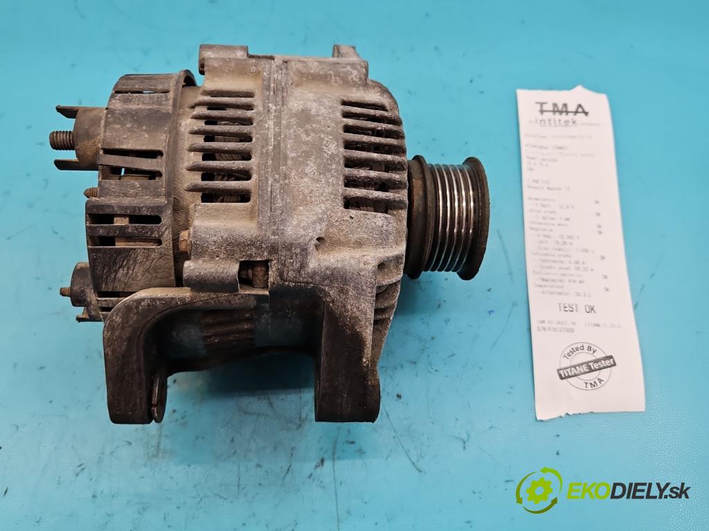 Renault Master II 1998-2010 2.8 dti 114 HP manual 84 kW 2799 cm3 5- Alternator  (Alternátory)