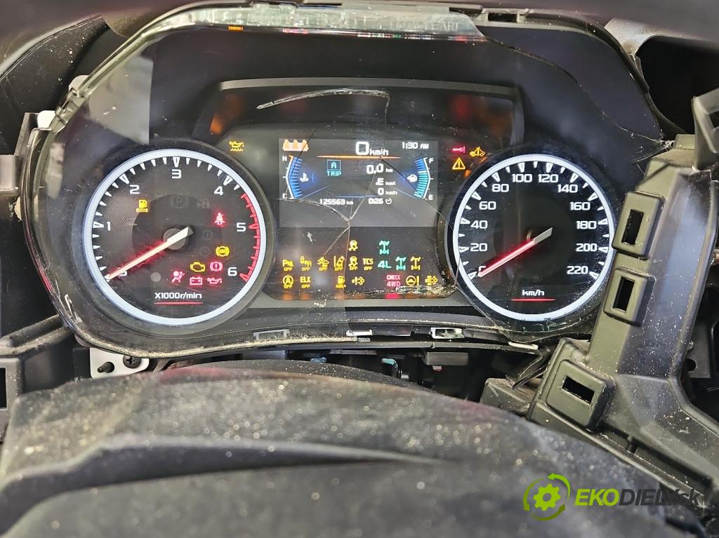 Isuzu D-Max III 2019- 1.9d 163 HP manual 120 kW 1898 cm3 5- prístrojovka/ budíky 8976743650 (Prístrojové dosky, displeje)