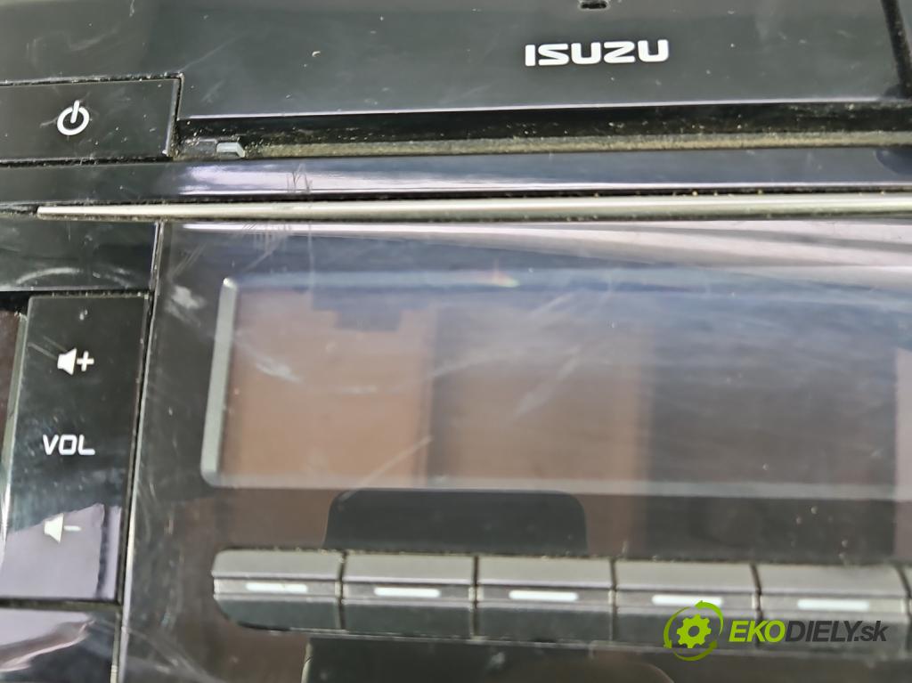 Isuzu D-Max III 2019- 1.9d 163 HP manual 120 kW 1898 cm3 5- Radio originál 8974807972