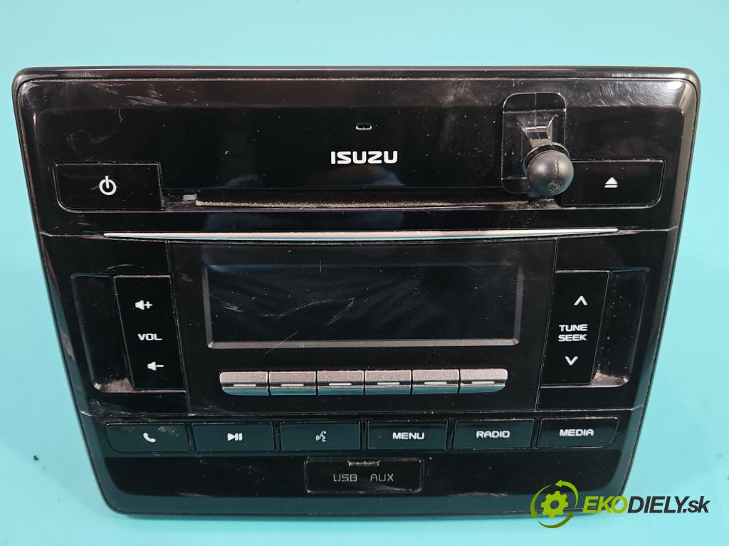 Isuzu D-Max III 2019- 1.9d 163 HP manual 120 kW 1898 cm3 5- Radio originál 8974807972
