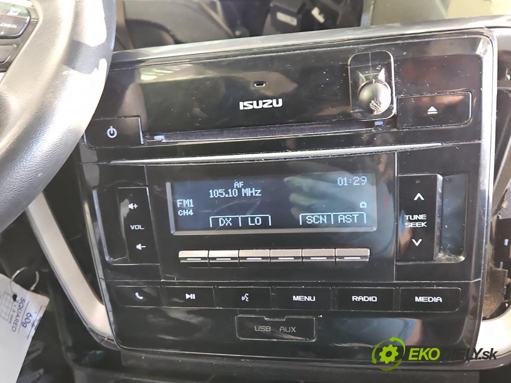Isuzu D-Max III 2019- 1.9d 163 HP manual 120 kW 1898 cm3 5- Radio originál 8974807972