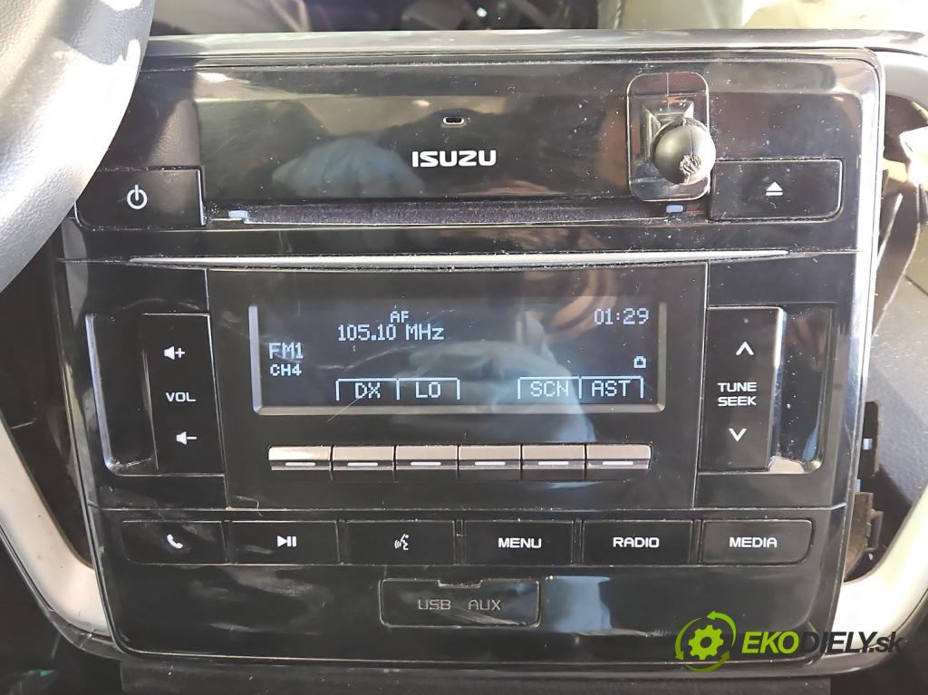 Isuzu D-Max III 2019- 1.9d 163 HP manual 120 kW 1898 cm3 5- Radio originál 8974807972