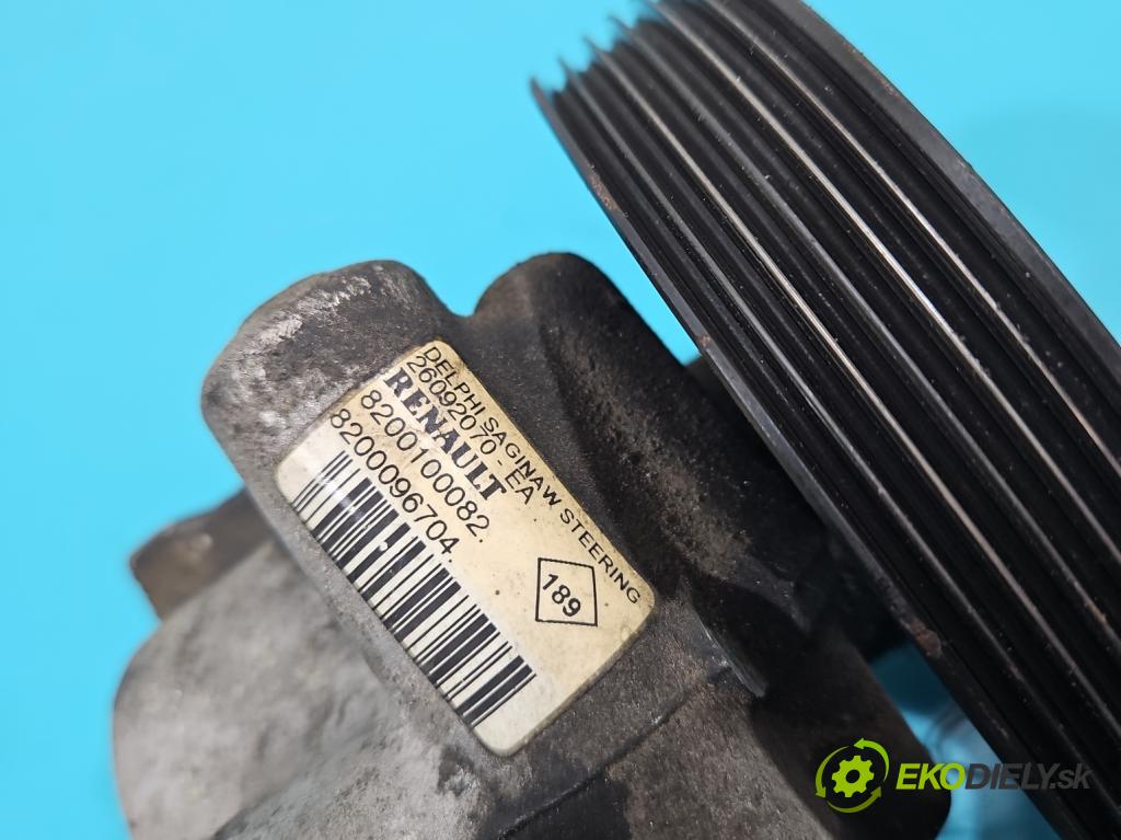 Renault Laguna II 2001-2007 1.9 dci 116 HP manual 85 kW 1870 cm3 5- čerpadlo posilovač 8200100082 (Servočerpadlá, pumpy riadenia)