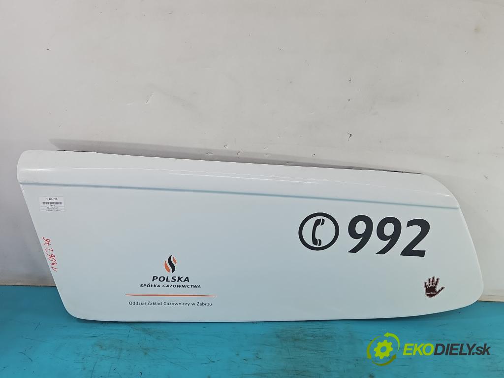 Isuzu D-Max III 2019- 1.9 DDI: 163 HP manual 120 kW 1898 cm3 5- lišta blatník zadné ľavé 