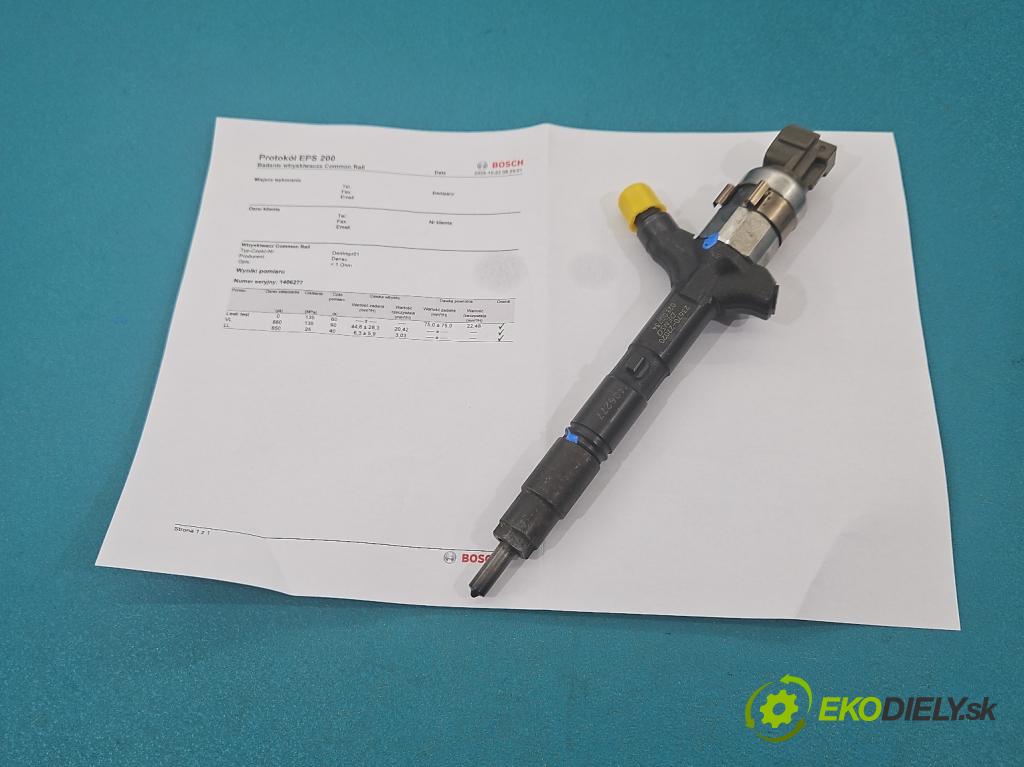 Toyota Corolla E12 2001-2009 2.0 D4D 90 hp manual 66 kW 1995 cm3 5- vstřikovač 23670-27020 (Vstřikovač paliva)