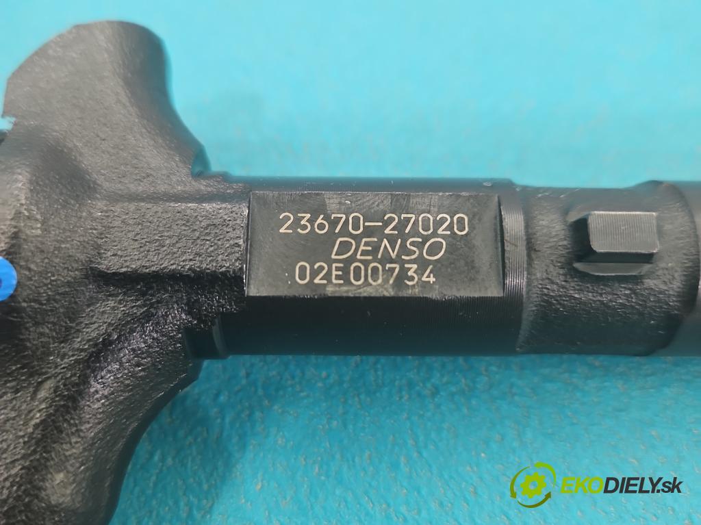 Toyota Corolla E12 2001-2009 2.0 D4D 90 HP manual 66 kW 1995 cm3 5- vstrek 23670-27020 (Vstrekovač paliva)