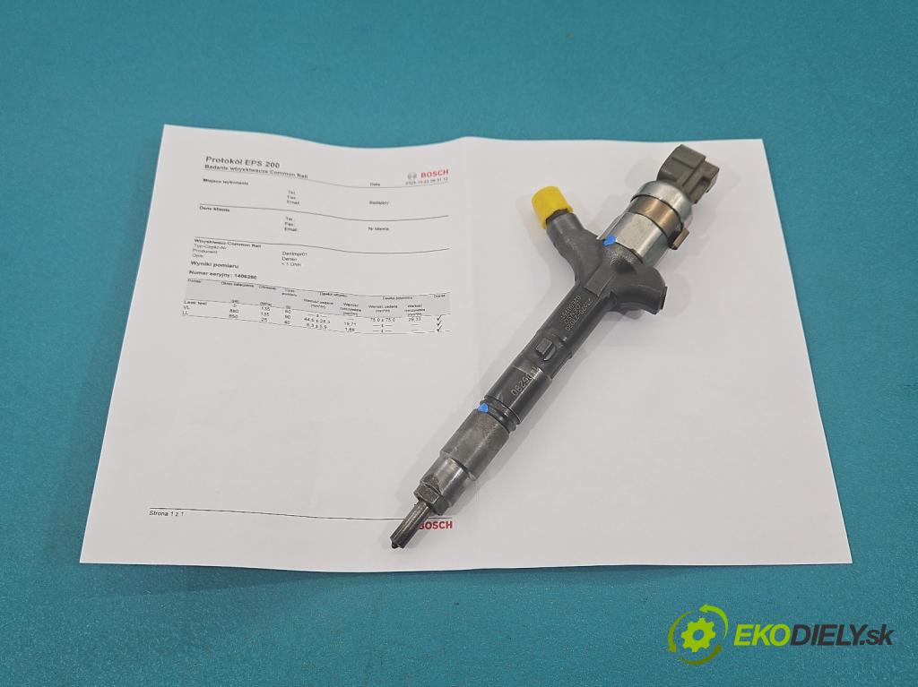 Toyota Corolla E12 2001-2009 2.0 D4D 90 hp manual 66 kW 1995 cm3 5- vstřikovač 23670-27020 (Vstřikovač paliva)