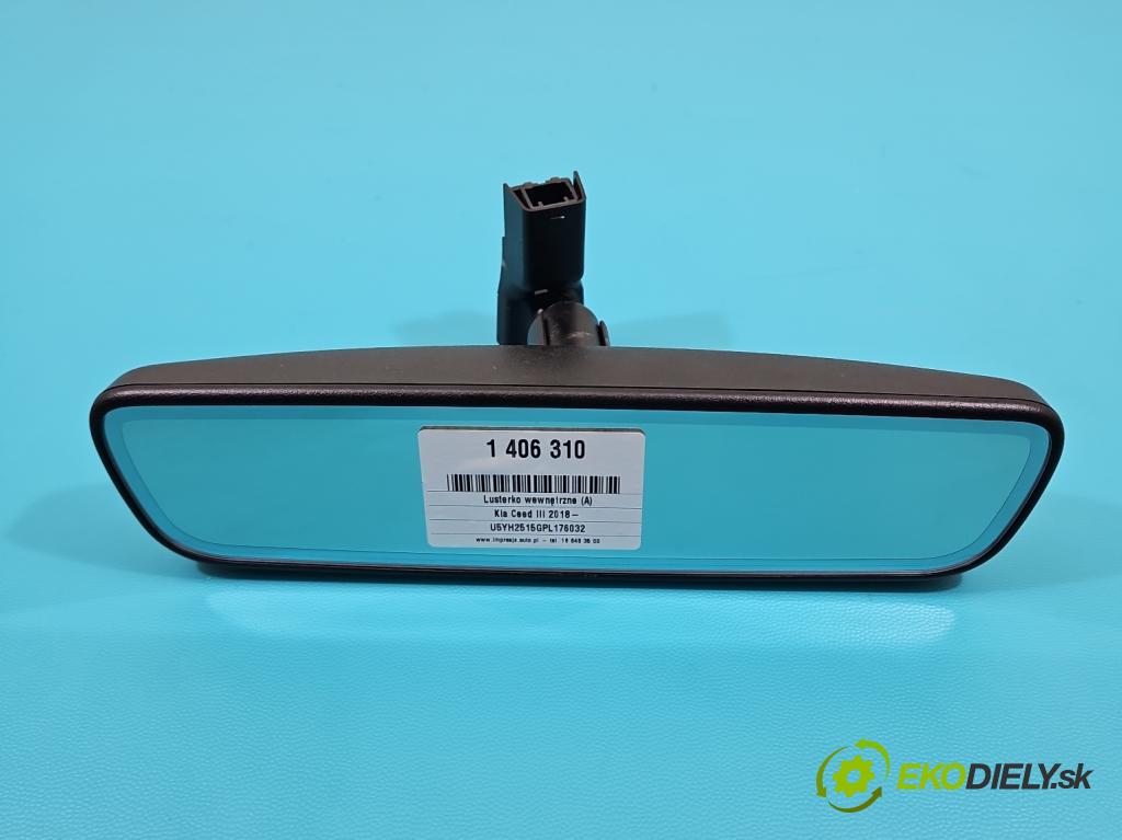 Kia Ceed III 2018- 1.5 160 hp automatic 117,5 kW 1482 cm3 5- zpětné zrcátko vnitřní 85110-L1100 (Světla vnitřní)