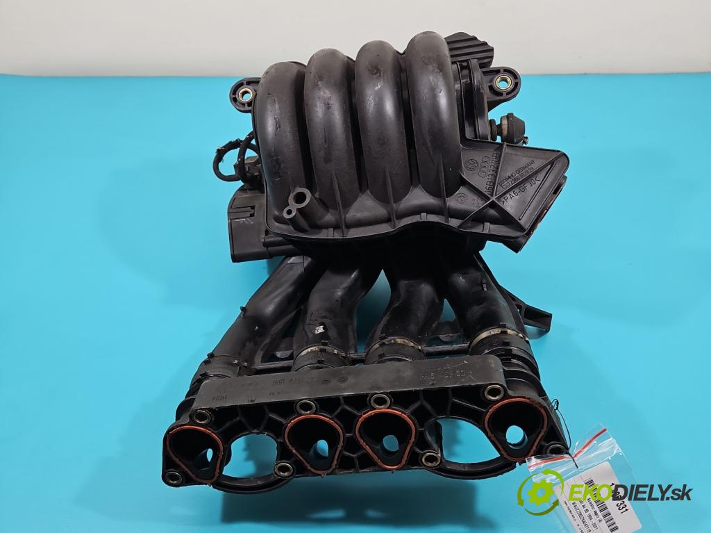 Audi A4 B5 1994-2001 1.6 101 HP manual 74 kW 1595 cm3 4- zvod nasávací 06B133200 (Sacie potrubia)