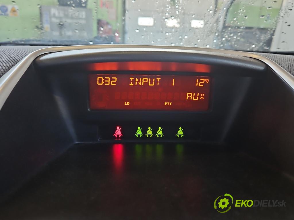 Peugeot 207 1.4 16V 88 HP manual 65 kW 1360 cm3 5- Zobrazit: 9663205580 (Prístrojové dosky, displeje)