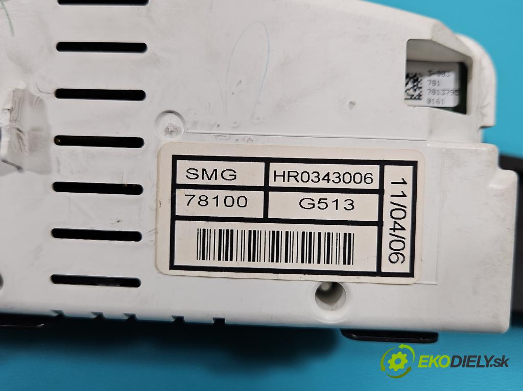 Honda Civic VIII 2006-2011 1,4.0 16V 83 HP automatic 61 kW 1339 cm3 5- prístrojovka/ budíky HR0343006 (Prístrojové dosky, displeje)