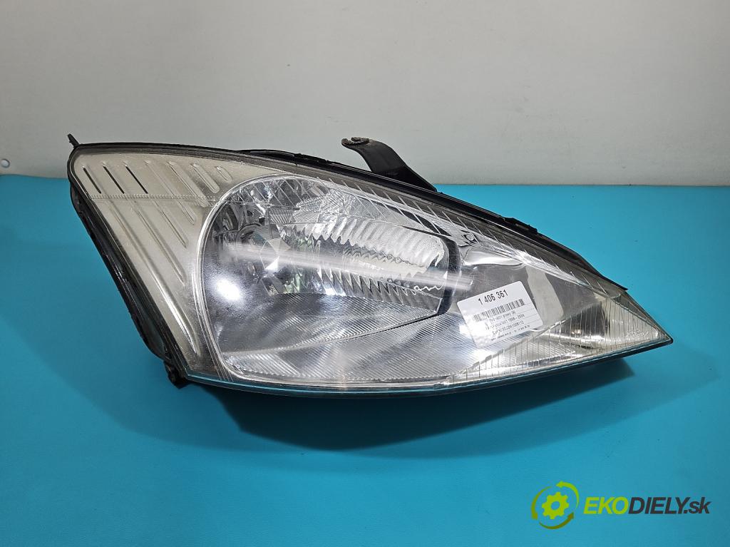 Ford Focus Mk1 1998-2004 1.8 16v 116 HP manual 85 kW 1796 cm3 5- Reflektor: pravý  (Pravé)