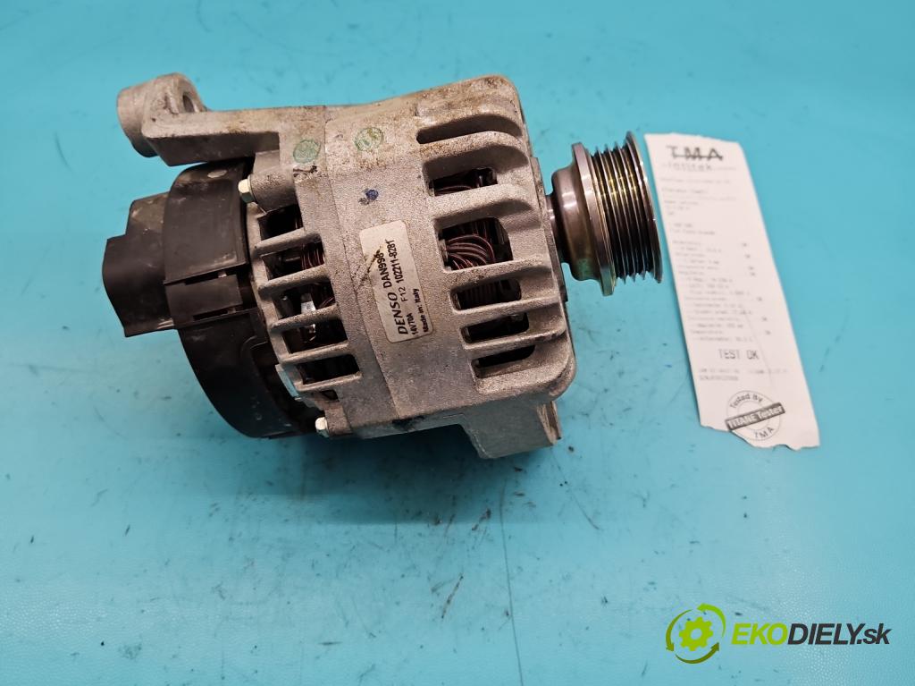 Fiat Punto Grande 1.4 8V 77 HP manual 57 kW 1368 cm3 5- Alternator 102211-8281 (Alternátory)