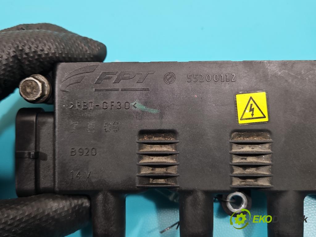 Fiat Punto Grande 1.4 8V 77 HP manual 57 kW 1368 cm3 5- cievka zapaľovacia  (Zapaľovacie cievky, moduly)