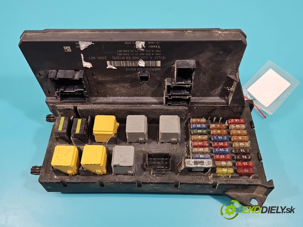 Vw Crafter 2006-2016 2.5 tdi 109 hp manual 80 kW 2461 cm3 5- skříňka pojistková A9065453301 (Pojistkové skříňky)