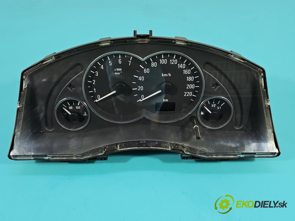 Opel Meriva A 2002-2010 1.6 16V 101 HP manual 74 kW 1598 cm3 5- riadiaca jednotka motora 12242000