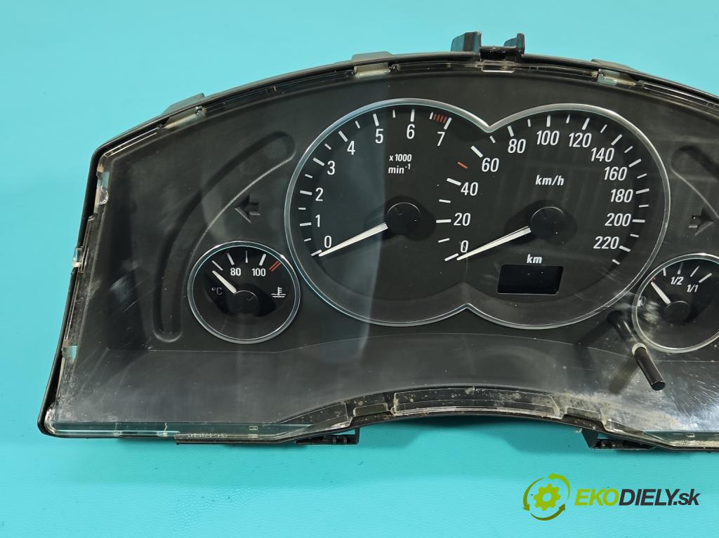 Opel Meriva A 2002-2010 1.6 16V 101 HP manual 74 kW 1598 cm3 5- riadiaca jednotka motora 12242000