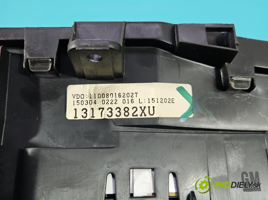 Opel Meriva A 2002-2010 1.6 16V 101 HP manual 74 kW 1598 cm3 5- riadiaca jednotka motora 12242000
