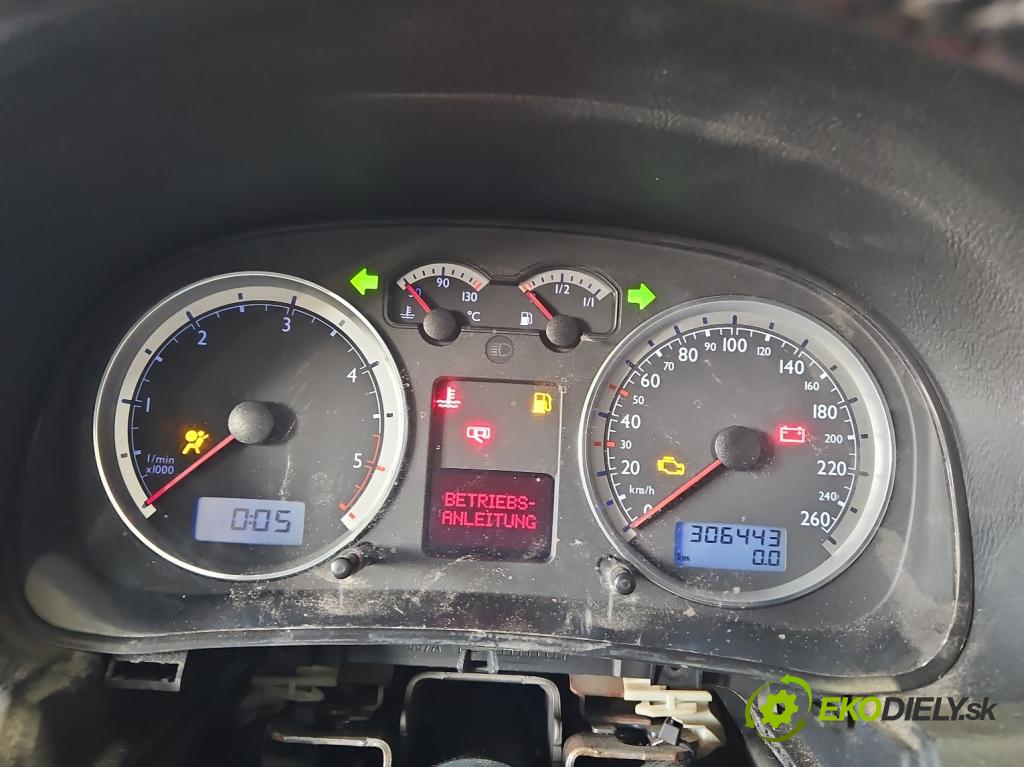 Vw Golf IV 1997-2003 1.9 sdi 68 HP manual 50 kW 1896 cm3 5- prístrojovka/ budíky 1J5920826C (Prístrojové dosky, displeje)