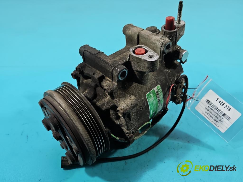 Honda Civic VIII 2006-2011 1,4.0 16V 83 hp automatic 61 kW 1339 cm3 5- Kompresor: klíma P00084591 (Kompresory)
