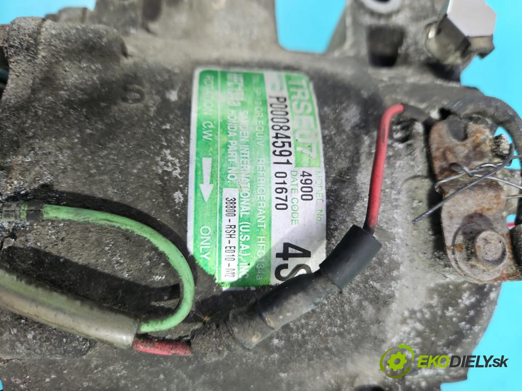 Honda Civic VIII 2006-2011 1,4.0 16V 83 hp automatic 61 kW 1339 cm3 5- Kompresor: klíma P00084591 (Kompresory)