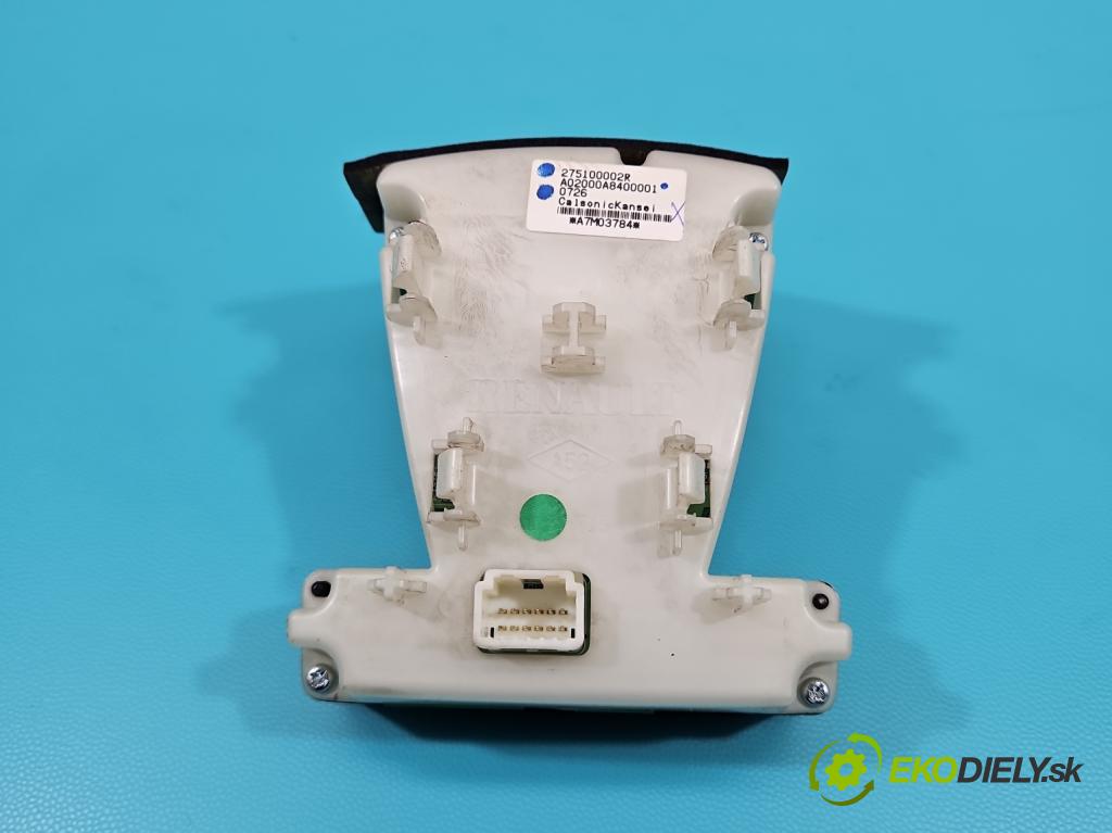 Renault Laguna III 2007-2015 2.0 dci 131 HP manual 96 kW 1995 cm3 5- panel kúrenia 275100002R